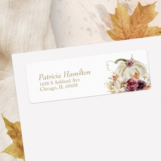 Herbst in der Liebe Pumpkin Hochzeit