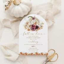 Herbst in der Liebe Pumpkin Hochzeit