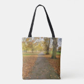Herbst in der Park Taschen-Tasche Tasche (Rückseite)