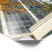 Herbst in der Stadt Fotodruck (Ecke)