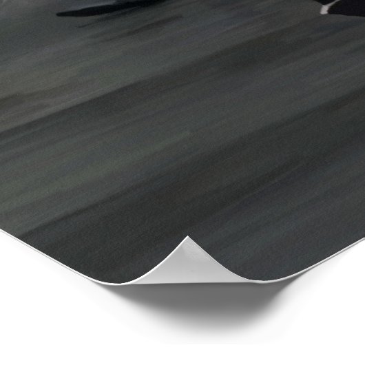 Herbst in der Stadt Poster (Ecke)