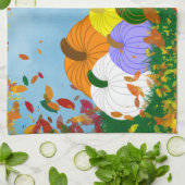 Herbst in die Herbstküche Handtuch (Gefaltet)