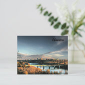 Herbst in Edmonton, landschaftlich Postkarte (Stehend Vorderseite)