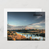 Herbst in Edmonton, landschaftlich Postkarte (Vorne/Hinten)