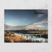 Herbst in Edmonton, landschaftlich Postkarte (Vorderseite)
