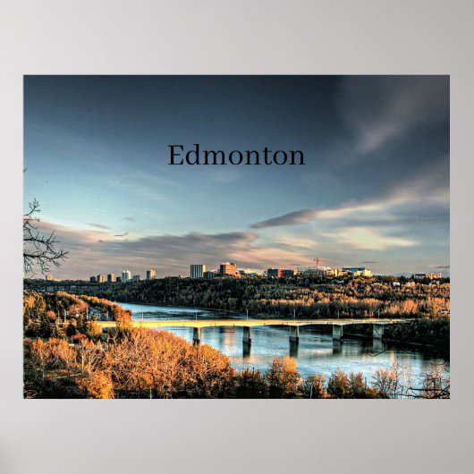 Herbst in Edmonton, Poster (Vorne)