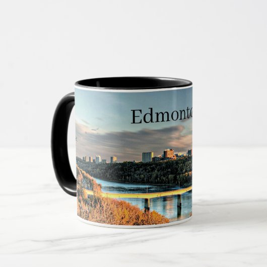 Herbst in Edmonton, Tasse (Vorderseite Links)