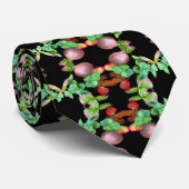 Herbst in Erdbeeren Jahreszeit Garten Foto Krawatte (Gerollt)