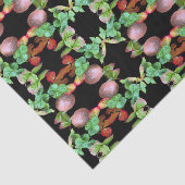 Herbst in Erdbeeren Jahreszeit Garten Foto Seidenpapier (Ausschnitt)