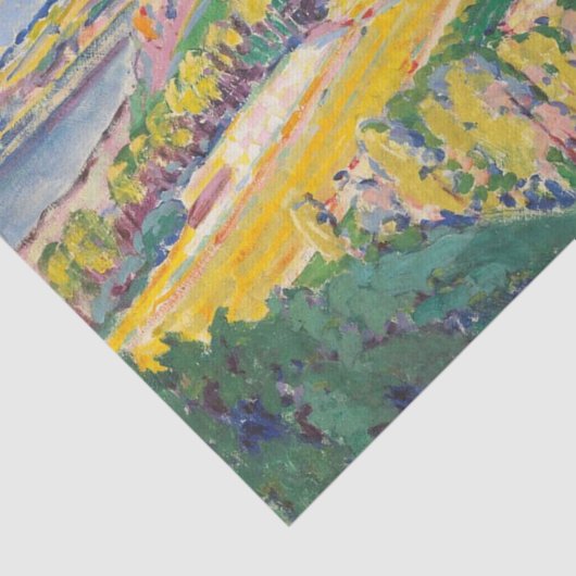 Herbst in Frankreich von Emily Carr Seidenpapier (Ausschnitt)