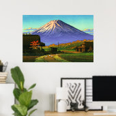 Herbst in Funatsu Mt Fuji Kawase Hasui 1953 Poster (Heimbüro)