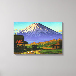 Herbst in Funatsu Mt Fuji Kawase Hasui 1953 Poster Leinwanddruck