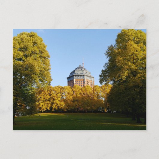 Herbst in Hamburg, Deutschland Postkarte (Vorderseite)