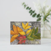 Herbst in Iowa Postkarte (Stehend Vorderseite)