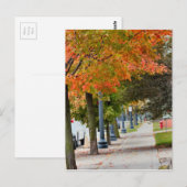 Herbst in Iowa Postkarte (Vorne/Hinten)