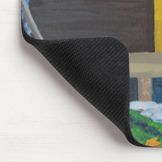 Herbst in Japan Mousepad (Ecke)