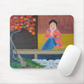 Herbst in Japan Mousepad (Mit Mouse)