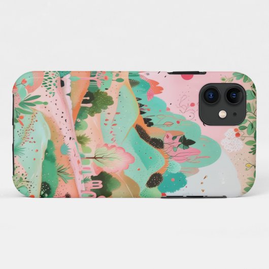 Herbst in Korea Case-Mate iPhone Hülle (Rückseite (Horizontal))