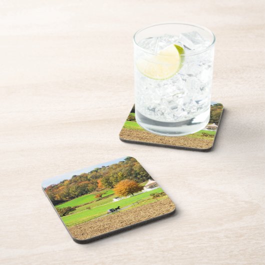 Herbst in Lancaster County, PA Untersetzer (Rechte Seite)