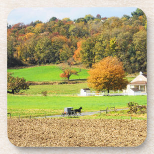 Herbst in Lancaster County, PA Untersetzer