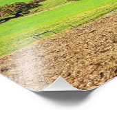 Herbst in Lancaster Landkreis, PA Fotodruck (Ecke)