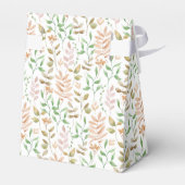 Herbst in Liebe Babydusche Danke Geschenkschachtel (Rückseite)