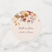 Herbst in Liebe Confetti, Herbst in Liebe Hochzeit Konfetti (Klein Vorderseite)