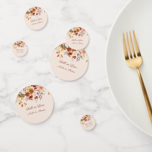 Herbst in Liebe Confetti, Herbst in Liebe Hochzeit Konfetti (Gruppe)