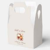 Herbst in Liebe Gastgeschenk Hochzeit Box, Herbsth Geschenkschachtel (Geöffnet)