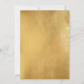 Herbst in Liebe Pumpkin Hochzeit Einladung (Rückseite)