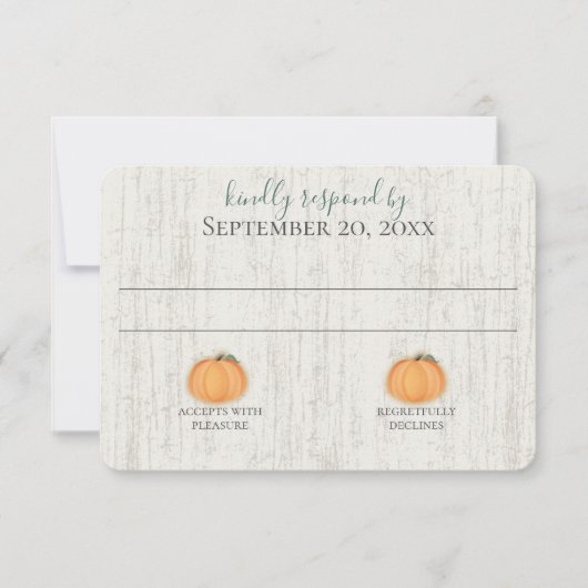 Herbst in Liebe Pumpkin Sonnenblumen & Lichter Hoc Einladung (Vorderseite)