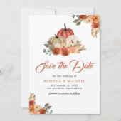 Herbst in Liebe Save The Date (Vorderseite)