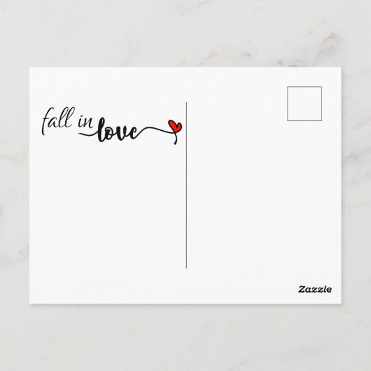 Herbst in Liebe - Schwarz-Weiß-Sonnenblumen Herbst Postkarte (Rückseite)