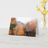 Herbst in Maine Karte (Gelbe Blume)