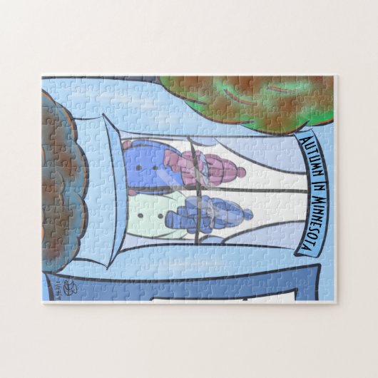 Herbst in Minnesota Jigsaw Puzzle (Horizontal)