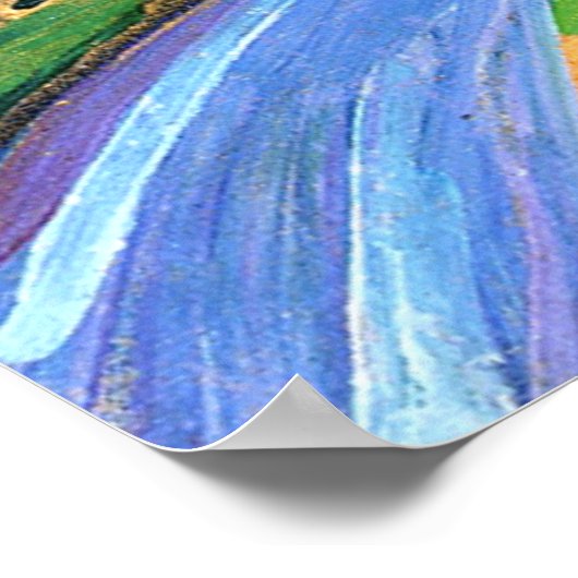 Herbst in Murnau, Poster (Ecke)