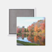 Herbst in Neuengland 54 ~ Magnet (Vorderseite/Rückseite)