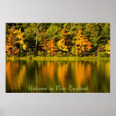 Herbst in New England Print Poster (Vorne)