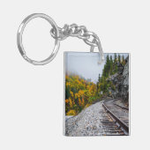 Herbst in New Hampshire - Acrylic-Schlüsselanhänge Schlüsselanhänger (Vorderseite links)