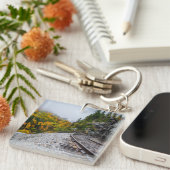 Herbst in New Hampshire - Acrylic-Schlüsselanhänge Schlüsselanhänger (Vorderseite rechts)
