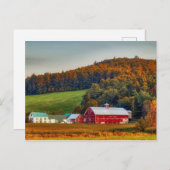 Herbst in New Hampshire Postkarte (Vorne/Hinten)