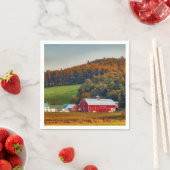 Herbst in New Hampshire Serviette (Beispiel)