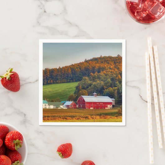 Herbst in New Hampshire Serviette (Beispiel)