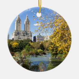 Herbst in New York, Erntedank Keramikornament