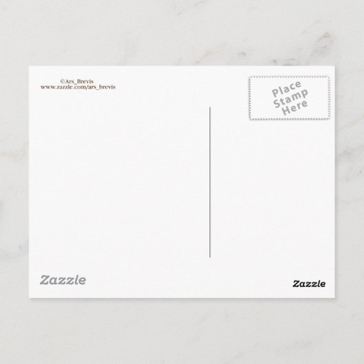 Herbst in New York Postcard Postkarte (Rückseite)