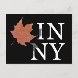 Herbst in New York Postcard Postkarte