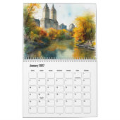 Herbst in New York-USA Kalender (Jan 2027)