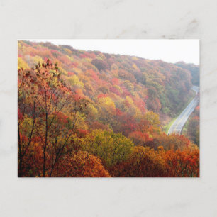 Herbst in North Carolina Postkarte
