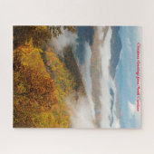 Herbst in North Carolina. Weihnachtsgrüße Puzzle (Horizontal)