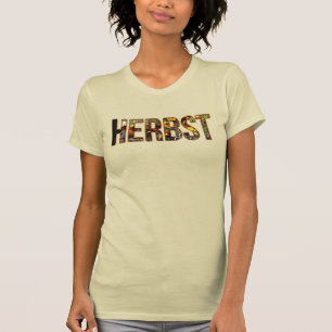 Herbst in Ō Schrift T - Shirt